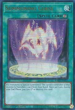 Summoning Curse (V.2 - Ultra Rare) - Quarter Century Bonanza (Ultra Rare) [057]
