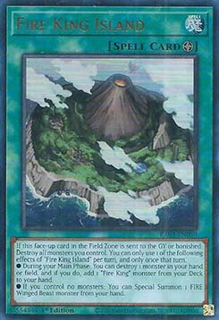 Fire King Island (V.2 - Ultra Rare) - Quarter Century Bonanza (Ultra Rare) [059]