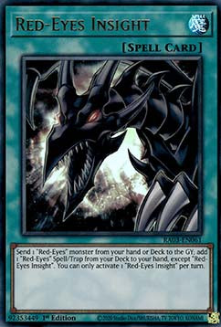 Red-Eyes Insight (V.2 - Ultra Rare) - Quarter Century Bonanza (Ultra Rare) [061]