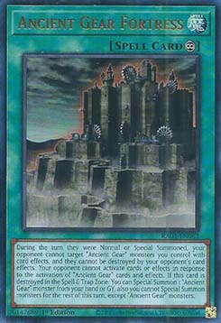 Ancient Gear Fortress (V.2 - Ultra Rare) - Quarter Century Bonanza (Ultra Rare) [062]