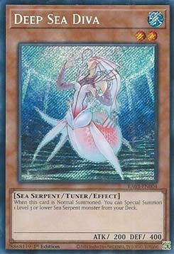 Deep Sea Diva (V.3 - Secret Rare) - Quarter Century Bonanza (Secret Rare) [004]