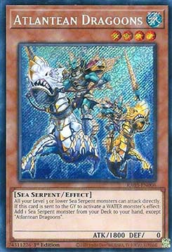 Atlantean Dragoons (V.3 - Secret Rare) - Quarter Century Bonanza (Secret Rare) [006]