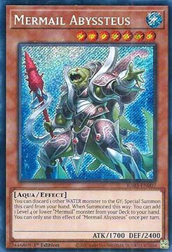 Mermail Abyssteus (V.3 - Secret Rare) - Quarter Century Bonanza (Secret Rare) [007]
