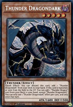 Thunder Dragondark (V.3 - Secret Rare) - Quarter Century Bonanza (Secret Rare) [018]