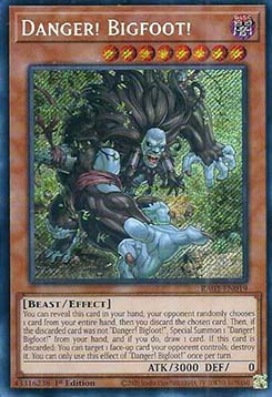 Danger! Bigfoot! (V.5 - Secret Rare) - Quarter Century Bonanza (Secret Rare) [019]