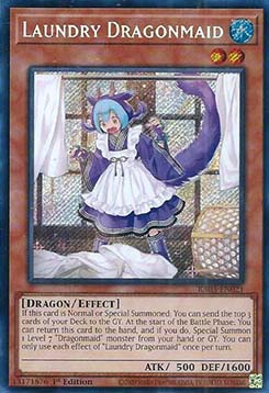 Laundry Dragonmaid (V.3 - Secret Rare) - Quarter Century Bonanza (Secret Rare) [021]