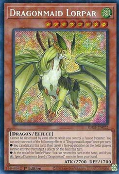 Dragonmaid Lorpar (V.3 - Secret Rare) - Quarter Century Bonanza (Secret Rare) [022]