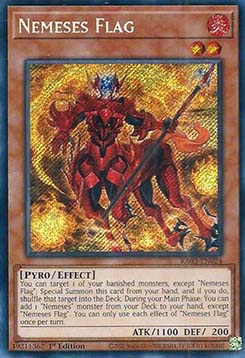 Nemeses Flag (V.3 - Secret Rare) - Quarter Century Bonanza (Secret Rare) [024]