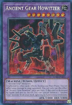 Ancient Gear Howitzer (V.3 - Secret Rare) - Quarter Century Bonanza (Secret Rare) [035]