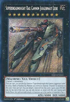 Superdreadnought Rail Cannon Juggernaut Liebe (V.3 - Secret Rare) - Quarter Century Bonanza (Secret Rare) [041]