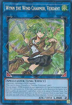 Wynn the Wind Charmer, Verdant (V.3 - Secret Rare) - Quarter Century Bonanza (Secret Rare) [RA03-045]