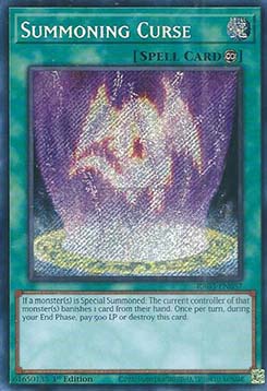 Summoning Curse (V.3 - Secret Rare) - Quarter Century Bonanza (Secret Rare) [057]