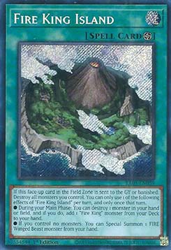 Fire King Island (V.3 - Secret Rare) - Quarter Century Bonanza (Secret Rare) [059]
