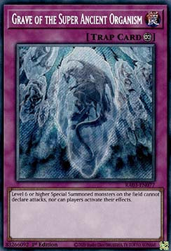 Grave of the Super Ancient Organism (V.3 - Secret Rare) - Quarter Century Bonanza (Secret Rare) [RA03-077]