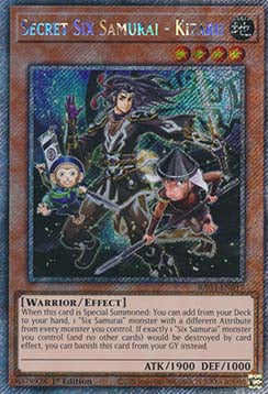 Secret Six Samurai - Kizaru (V.4 - Platinum Secret Rare) - Quarter Century Bonanza (Platinum Secret Rare) [017]