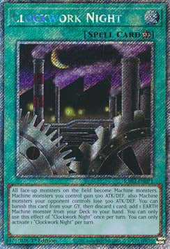 Clockwork Night (V.4 - Platinum Secret Rare) - Quarter Century Bonanza (Platinum Secret Rare) [071]
