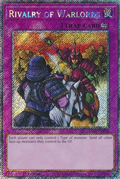 Rivalry of Warlords (V.4 - Platinum Secret Rare) - Quarter Century Bonanza (Platinum Secret Rare) [075]