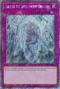 Grave of the Super Ancient Organism (V.4 - Platinum Secret Rare) - Quarter Century Bonanza (Platinum Secret Rare) [077]