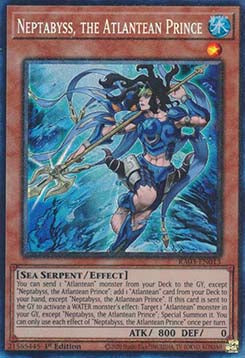 Neptabyss, the Atlantean Prince (V.6 - Collectors Rare) - Quarter Century Bonanza (Collectors Rare) [013]