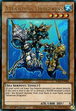 Atlantean Dragoons (V.7 - Ultimate Rare) - Quarter Century Bonanza (Ultimate Rare) [006]