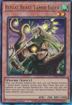 Ritual Beast Tamer Elder (V.7 - Ultimate Rare) - Quarter Century Bonanza (Ultimate Rare) [012]