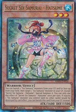 Secret Six Samurai - Hatsume (V.7 - Ultimate Rare) - Quarter Century Bonanza (Ultimate Rare) [016]