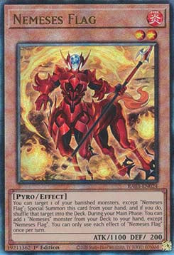 Nemeses Flag (V.7 - Ultimate Rare) - Quarter Century Bonanza (Ultimate Rare) [024]