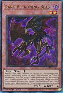 Dark Beckoning Beast (V.7 - Ultimate Rare) - Quarter Century Bonanza (Ultimate Rare) [027]