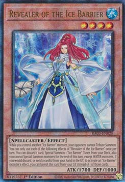 Revealer of the Ice Barrier (V.7 - Ultimate Rare) - Quarter Century Bonanza (Ultimate Rare) [028]