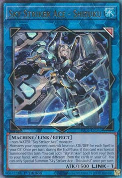 Sky Striker Ace - Shizuku (V.8 - Ultimate Rare) - Quarter Century Bonanza (Ultimate Rare) [043]