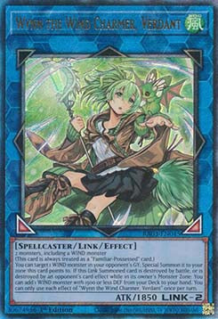 Wynn the Wind Charmer, Verdant (V.7 - Ultimate Rare) - Quarter Century Bonanza (Ultimate Rare) [045]