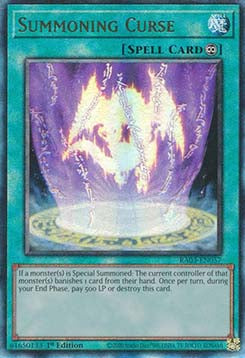 Summoning Curse (V.7 - Ultimate Rare) - Quarter Century Bonanza (Ultimate Rare) [057]