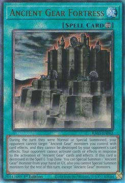 Ancient Gear Fortress (V.7 - Ultimate Rare) - Quarter Century Bonanza (Ultimate Rare) [062]