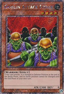 Goblin Attack Force (V.1 - Platinum Secret Rare) - Quarter Century Bonanza (Platinum Secret Rare) [101]