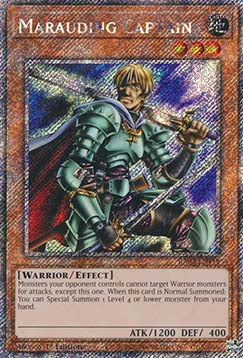 Marauding Captain (V.1 - Platinum Secret Rare) - Quarter Century Bonanza (Platinum Secret Rare) [118]