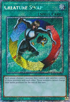 Creature Swap (V.1 - Platinum Secret Rare) - Quarter Century Bonanza (Platinum Secret Rare) [120]