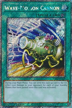 Wave-Motion Cannon (V.1 - Platinum Secret Rare) - Quarter Century Bonanza (Platinum Secret Rare) [127]
