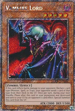 Vampire Lord (V.1 - Platinum Secret Rare) - Quarter Century Bonanza (Platinum Secret Rare) [128]