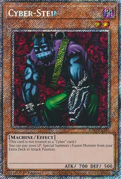 Cyber-Stein (V.1 - Platinum Secret Rare) - Quarter Century Bonanza (Platinum Secret Rare) [146]