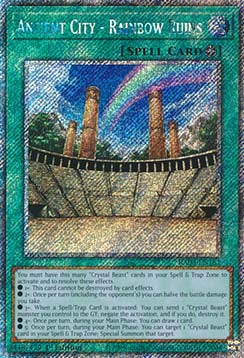 Ancient City - Rainbow Ruins (V.1 - Platinum Secret Rare) - Quarter Century Bonanza (Platinum Secret Rare) [181]