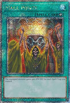 Mage Power (V.2 - Quarter Century Secret Rare) - Quarter Century Bonanza (Quarter Century Secret Rare) [113]