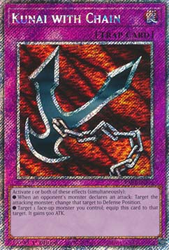 Kunai with Chain (V.1 - Platinum Secret Rare) - Quarter Century Bonanza (Platinum Secret Rare) [204]
