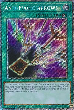 Anti-Magic Arrows (V.1 - Platinum Secret Rare) - Quarter Century Bonanza (Platinum Secret Rare) [264]