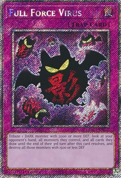 Full Force Virus (V.1 - Platinum Secret Rare) - Quarter Century Bonanza (Platinum Secret Rare) [267]