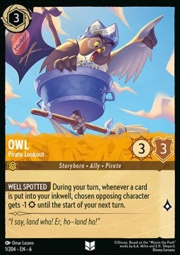 Owl - Pirate Lookout - Azurite Sea (Uncommon) [1]