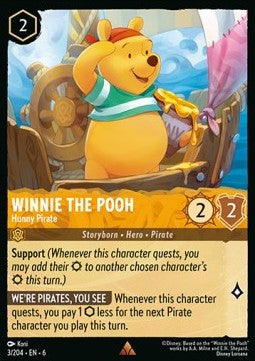 Winnie the Pooh - Hunny Pirate - Azurite Sea (Rare) [3]