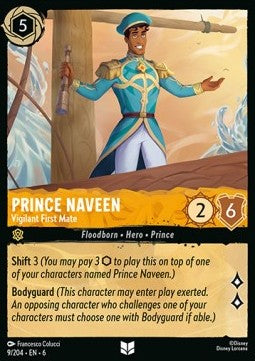 Prince Naveen - Vigilant First Mate - Azurite Sea (Uncommon) [9]