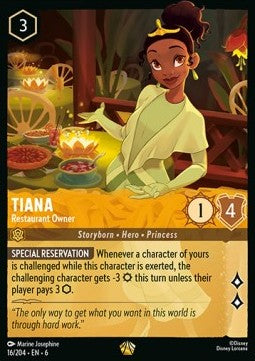 Tiana - Restaurant Owner (V.1) - Azurite Sea (Legendary) [6AZS-16]