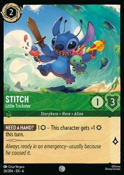 Stitch - Little Trickster - Azurite Sea (Common) [26]