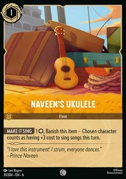 Naveen's Ukulele - Azurite Sea (Common) [31]
